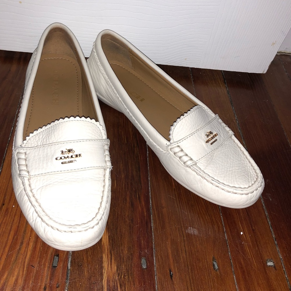 Gently worn Coach loafers size 7